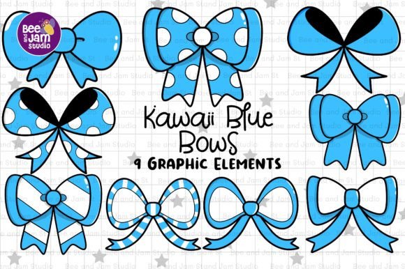 Blue Christmas Bow PNG Clipart Review for Embroidery Projects