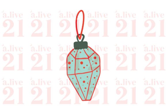 Christmas Balls Clipart SVG for Illustrations