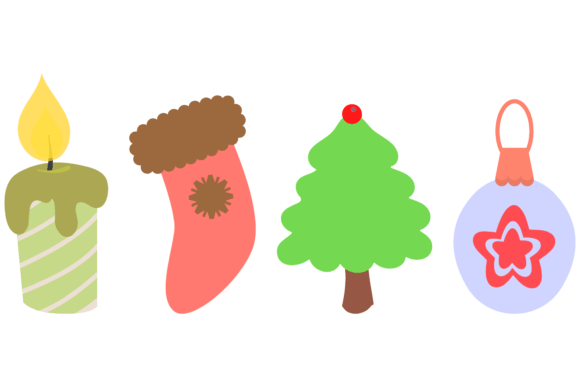 Christmas Celebrate Art Illustrations for Festive Web Design