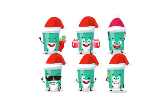 Soda Bottle Christmas Illustration Review